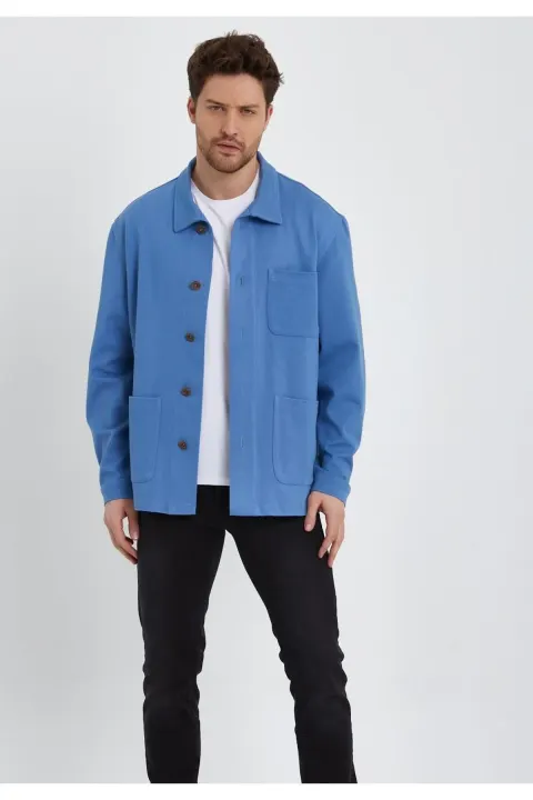 POCKETED OVERSIZED JACKET ( )