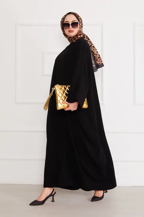 Ceyda Modest Abaya Black